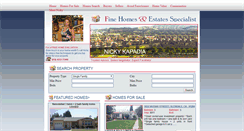 Desktop Screenshot of nickyhomes.com